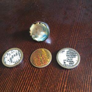 Leighelena ring w/interchangeable discs